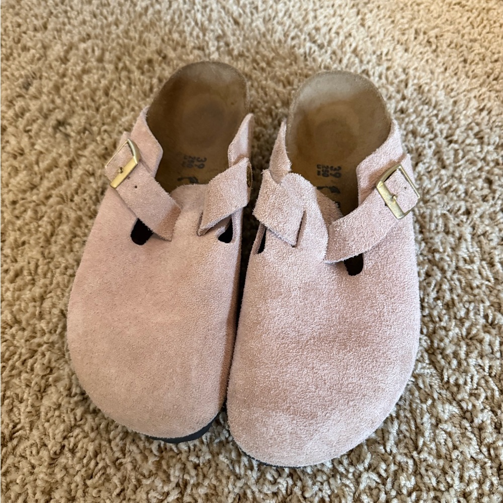 Birkenstock Boston Light Rose sz 39
